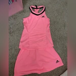 Adidas pink tennis set!